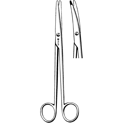 Mayo-Stille Dissecting Scissors 5 1-2" - 15-2655