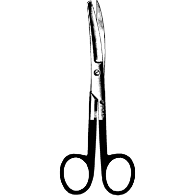 Sklarhone Operating Scissors 5 1-2" - 15-3449