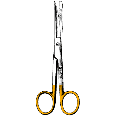 Sklar Edge Tungsten Carbide Operating Scissors 5 1-2" - 16-1155