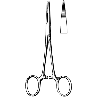 Johns Hopkins Forceps 5 1-2" - 17-1155