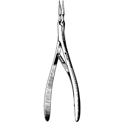 Virtus Splinter Forceps 6" - 19-3160