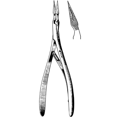 Virtus Splinter Forceps 6" - 19-3162