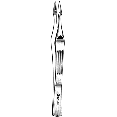 Carmalt Splinter Forceps 4 1-4" - 19-3240