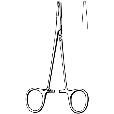 Halsey Needle Holder 5" - 20-1750