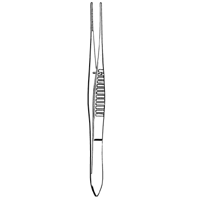 Econo Iris Forceps 4 1-4" - 21-123
