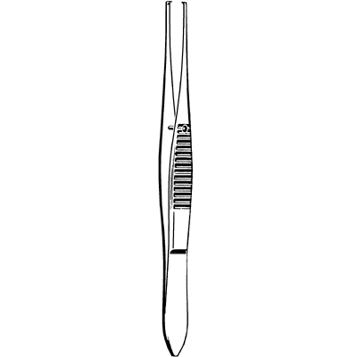 Econo Iris Forceps 4 1-4" - 21-124