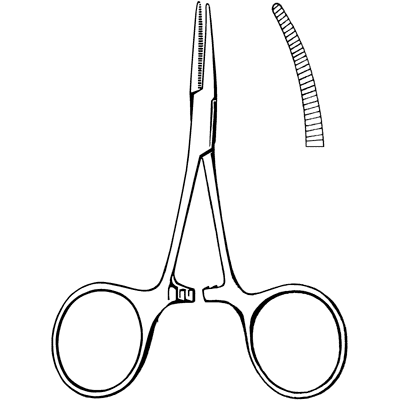 Econo Hartmann Mosquito Forceps 3 1-2" - 21-421