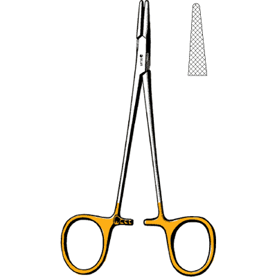 TC Halsey Needle Holder 5 1-4" - 21-8001