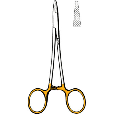 TC Baumgartner Needle Holder 5 1-2" - 21-8005