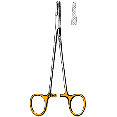 TC Crile-Wood Needle Holder 7" - 21-8007