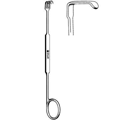 Meyerding Retractor 11-16" x 7" - 22-8210