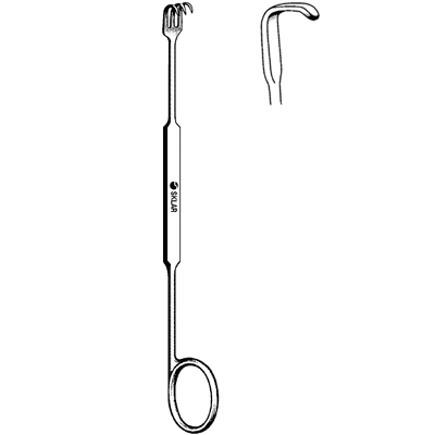 Meyerding Retractor 3-8" x 7" - 22-8213