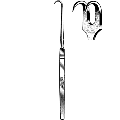Rigid Dermal Retractor 6" - 22-9124