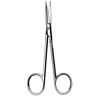 Sklarlite Extra Delicate Iris Scissors 4 1-2" - 23-1153