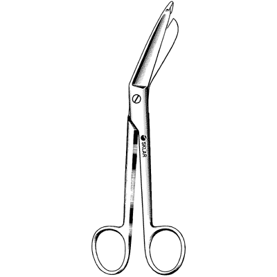 Sklarlite Extra Delicate Lister Bandage Scissors 7 1-4" - 23-1203