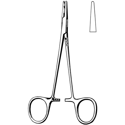 Sklarlite Extra Delicate Halsey Needle Holder 5 1-4" - 23-2235