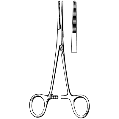 Sklarlite Extra Delicate Kelly Forceps 5 1-2" - 23-2507
