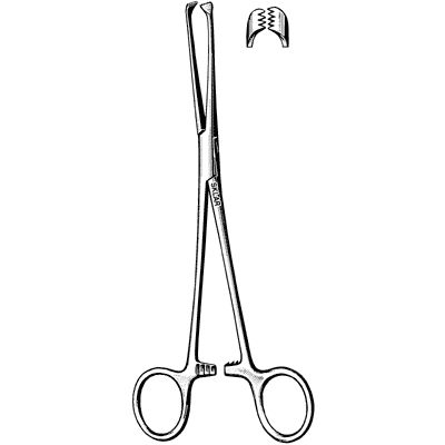 Sklarlite Extra Delicate Allis Tissue Forceps 6" - 23-2864