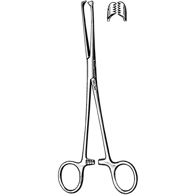 Sklarlite Extra Delicate Allis Tissue Forceps 6" - 23-2865