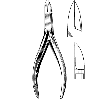 Sklarlite Littauer Cutting Forceps 5" - 23-9275