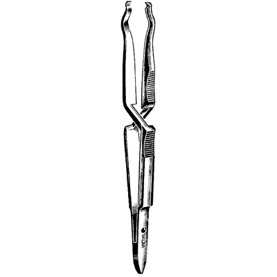 Wachenfeld Clip Forceps 5" - 24-1450