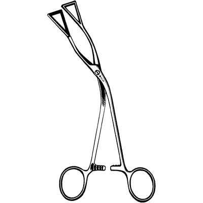 Lovelace Gall Bladder Forceps 7" - 32-2470