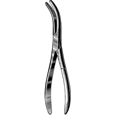 Van Buren Plaster Forceps 8 1-2" - 40-2085