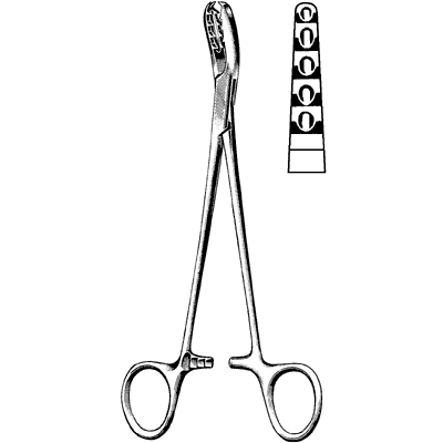 Bone and Cartilage Clamp 8" - 40-2275