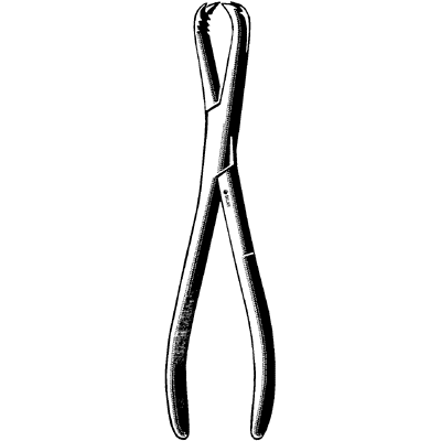 Lagenbeck Bone Holding Forceps 8" - 40-2705