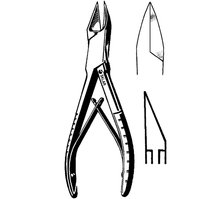 Liston Bone Forceps 5 1-2" - 40-3040