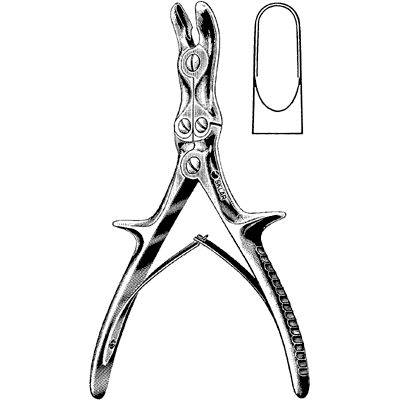 Stille-Luer Rongeur 8 1-2" - 40-3985