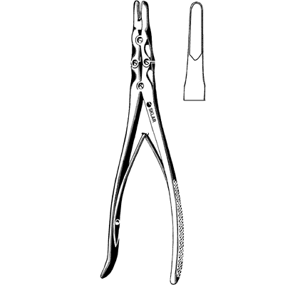 Smith Peterson Laminectomy Rongeur 9 1-2" - 40-4110