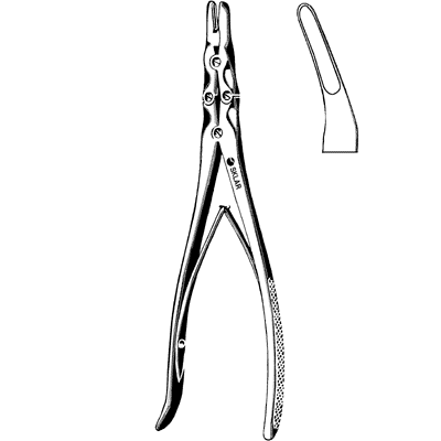 Smith Peterson Laminectomy Rongeur 9 1-2" - 40-4114