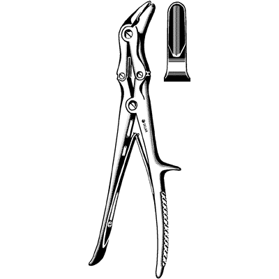 Stille-Luer Echlin Rongeur 9" - 40-4125