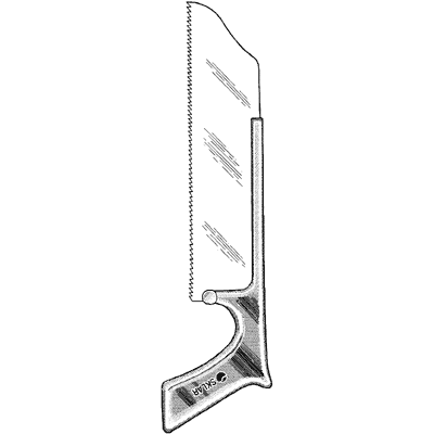 Scie à Os Orthopédique Satterlee 12 Pouces (30 Cm) - Instrument Chirurgical/vétérinaire Neuf