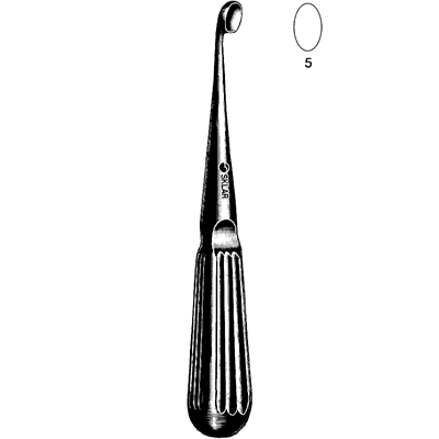 Bruns Bone Curette 6 3-4" - 40-7115