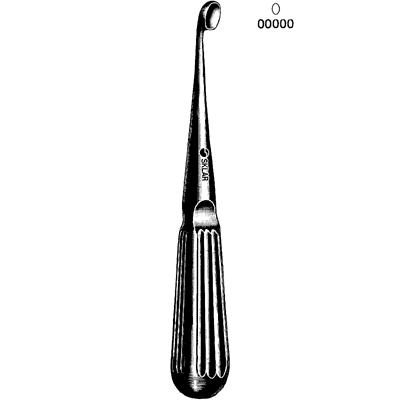 Bruns Bone Curette 6 3-4" - 40-7118