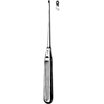 Lempert Endaural Curette 8 1-4" - 40-7382
