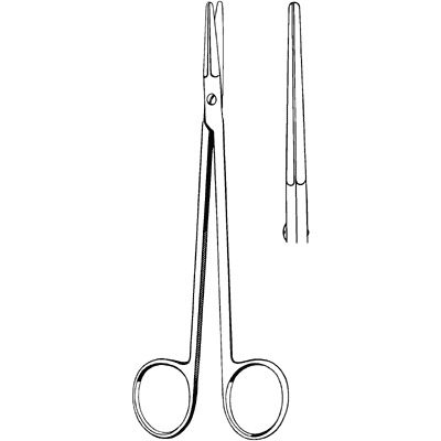 Kahn Dissecting Scissors 5 1-2" - 41-1132