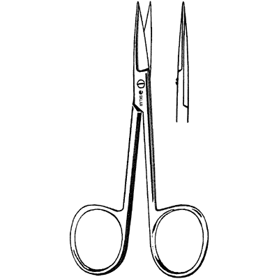 Sklar Tissue Scissors 4 3-4" - 47-1044