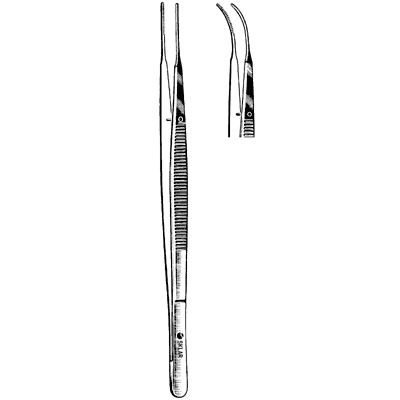 Gerald Dressing Forceps 7" - 47-1175