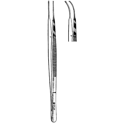 Gerald Tissue Forceps 7" - 47-1186