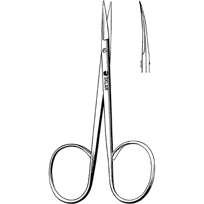 Ribbon Iris Scissors 4" - 47-1255