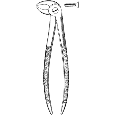 Mead Extracting Forceps #MD3 - 48-109