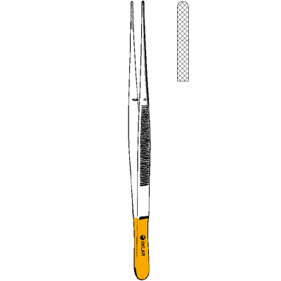 Potts-Smith Dressing Forceps 8 1-4" - 51-4382