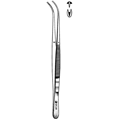 Kantrowitz Forceps 9 3-4" - 52-3597