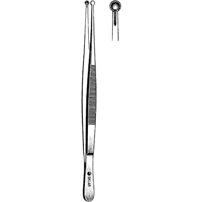 Selman Tissue Forceps 6" - 52-4260