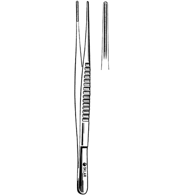 DeBakey Atraumatic Tissue Forceps 7 3-4" - 52-5177
