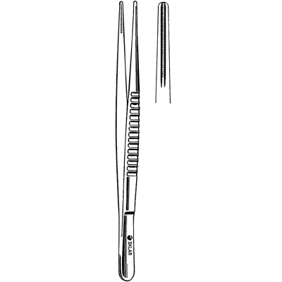 DeBakey Atraumatic Tissue Forceps 7 3-4" - 52-5277