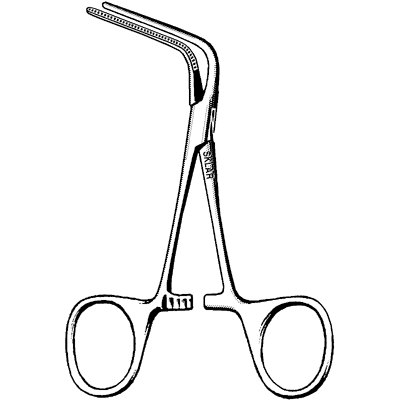 DeBakey Atraumatic Vascular Forceps 5" - 52-6579